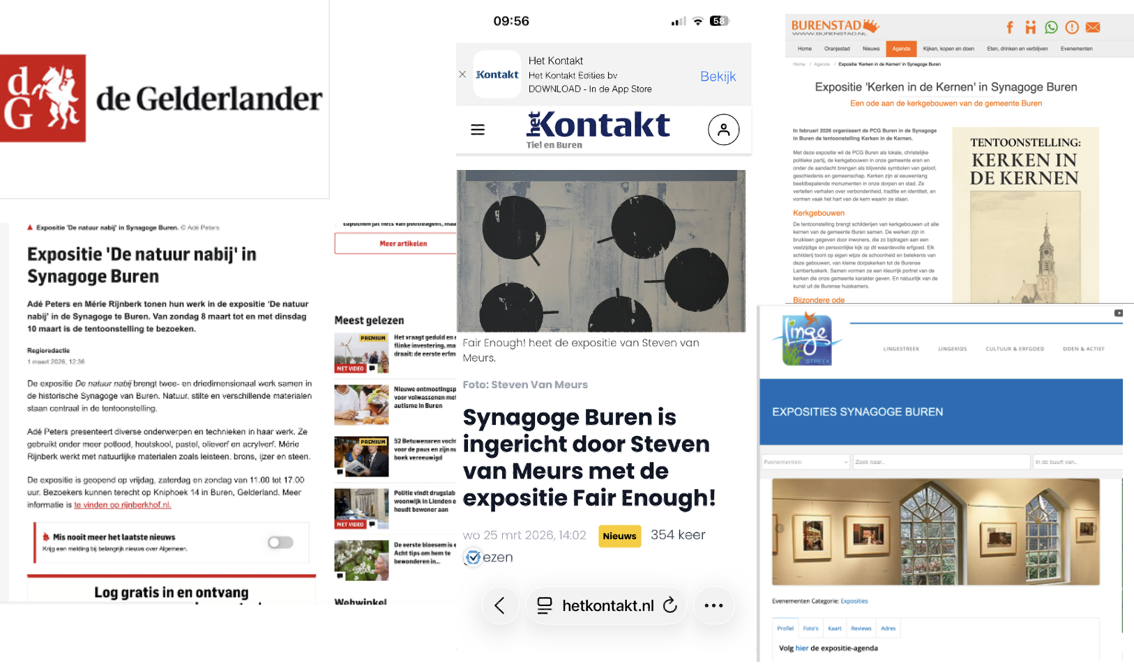 Synagoge Buren in de media